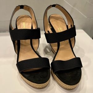 Jean Michel Cazabat strap espadrille platform size 38.